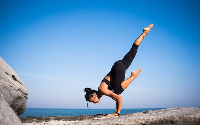 Yin Yoga Pose
